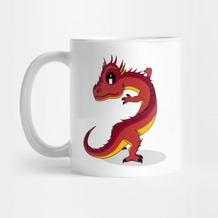 Red Dragon Baby Mug